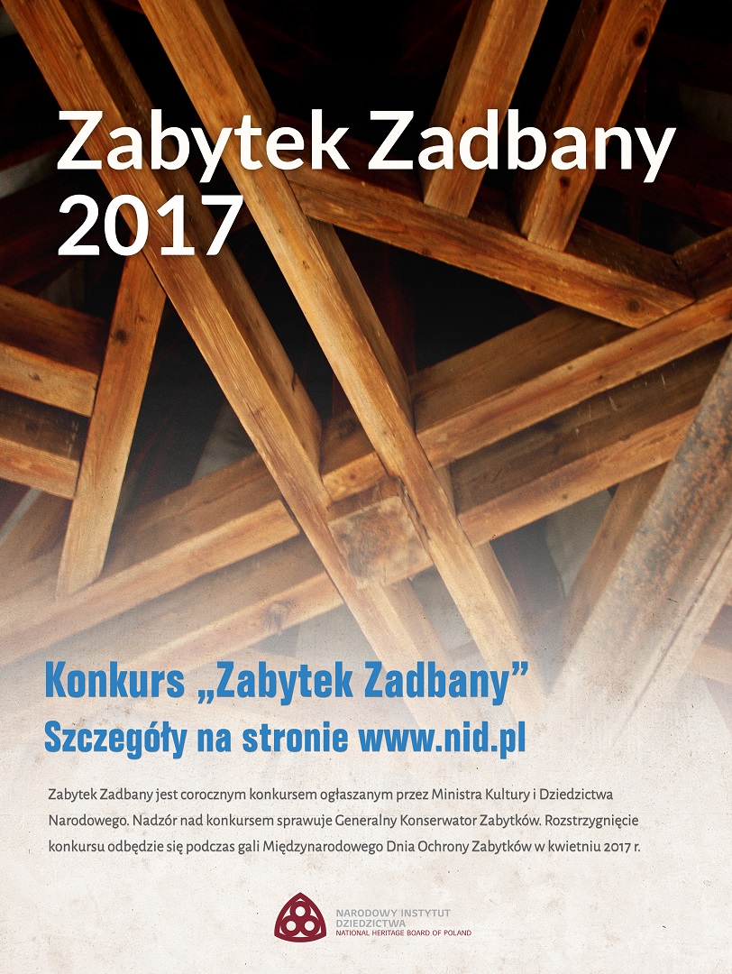 Konkurs „Zabytek Zadbany” z nowym regulaminem