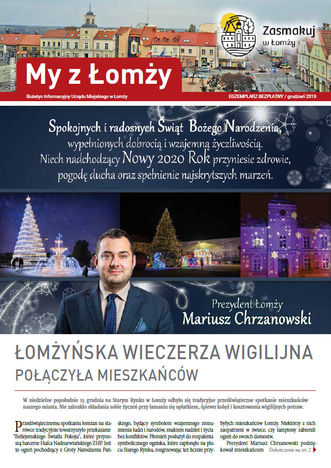 Świąteczny numer „My z Łomży” już w dystrybucji