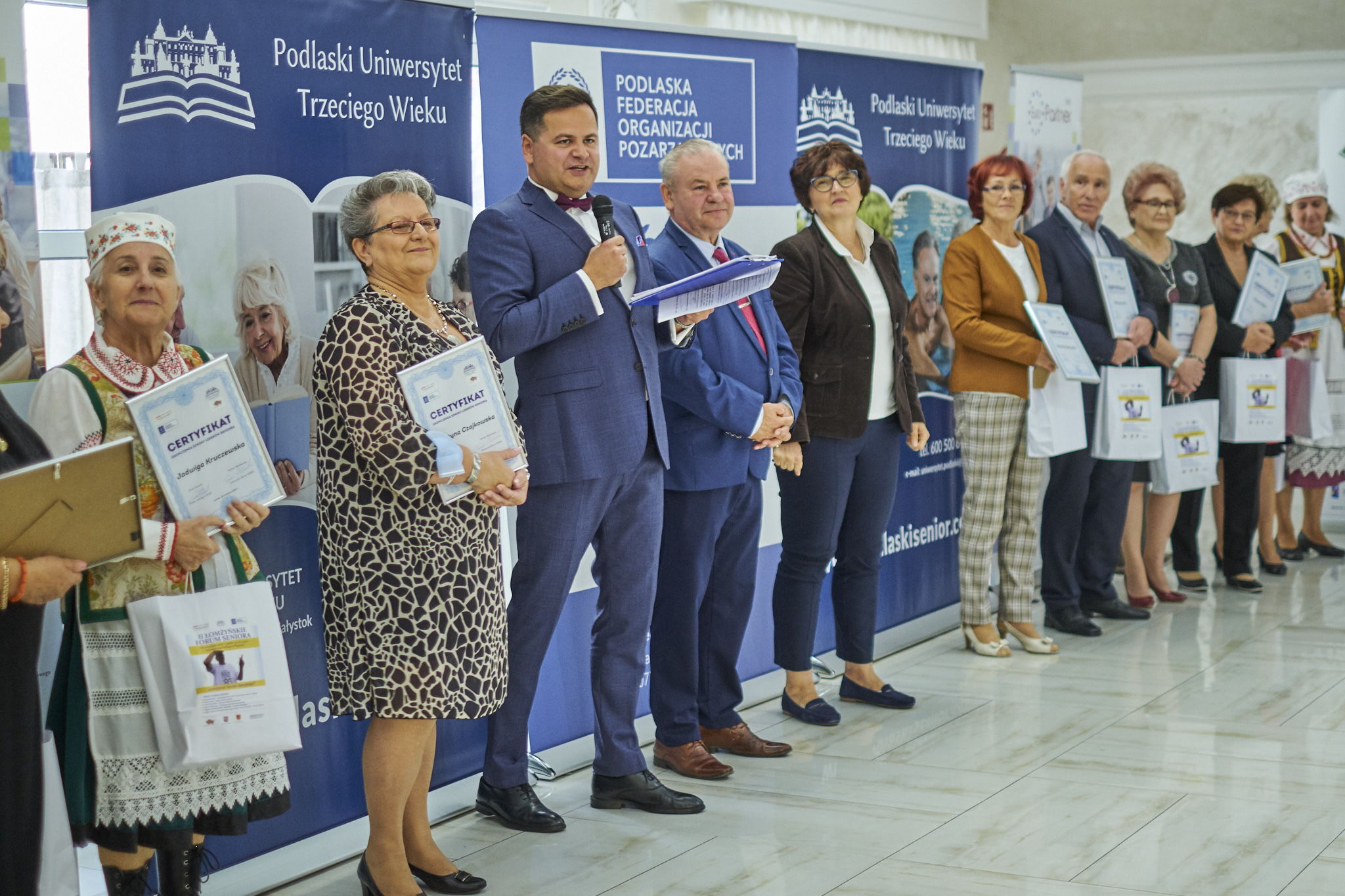 „Łomżyński Senior decyduje” – II Łomżyńskie Forum Seniora