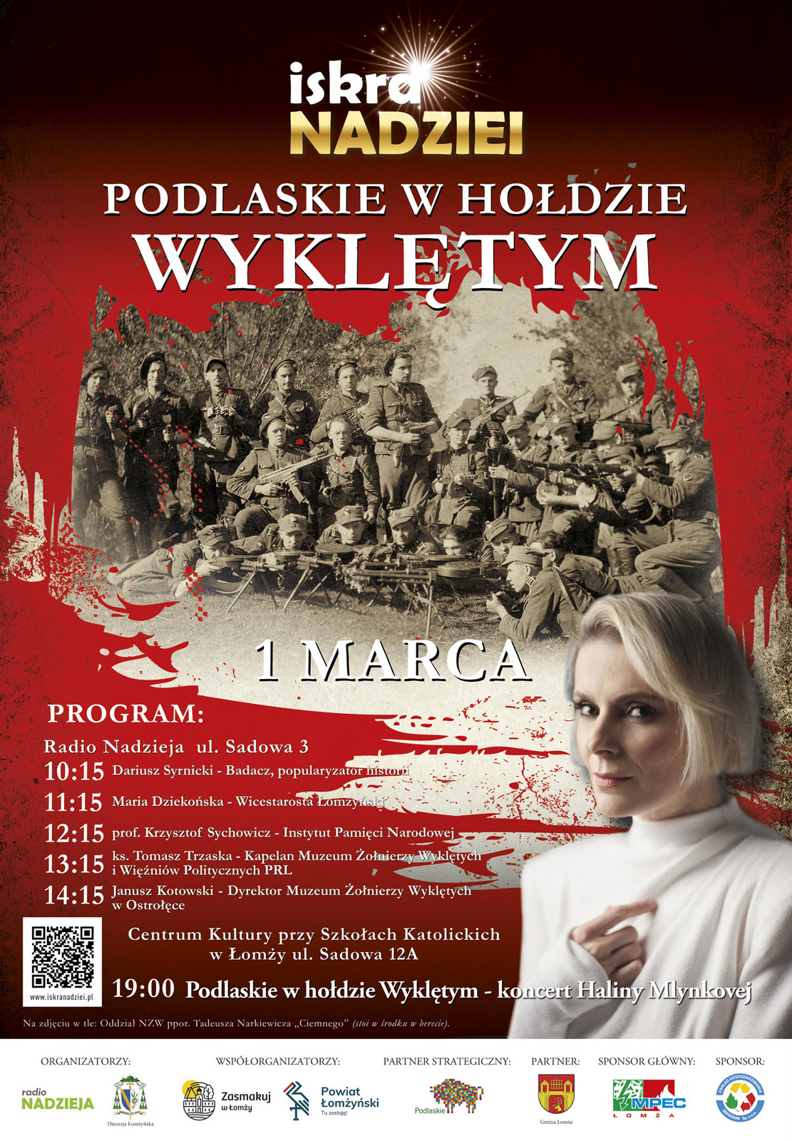 plakat iskra nadziei podlaskie w hołdzie wyklętym