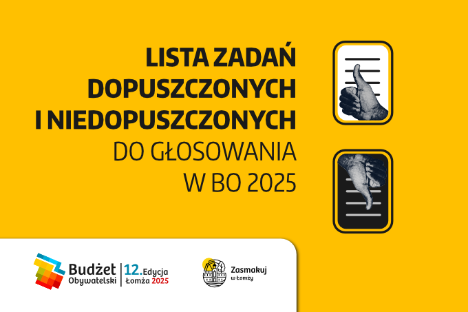 baner Budżetu Obywatelskiego 2025