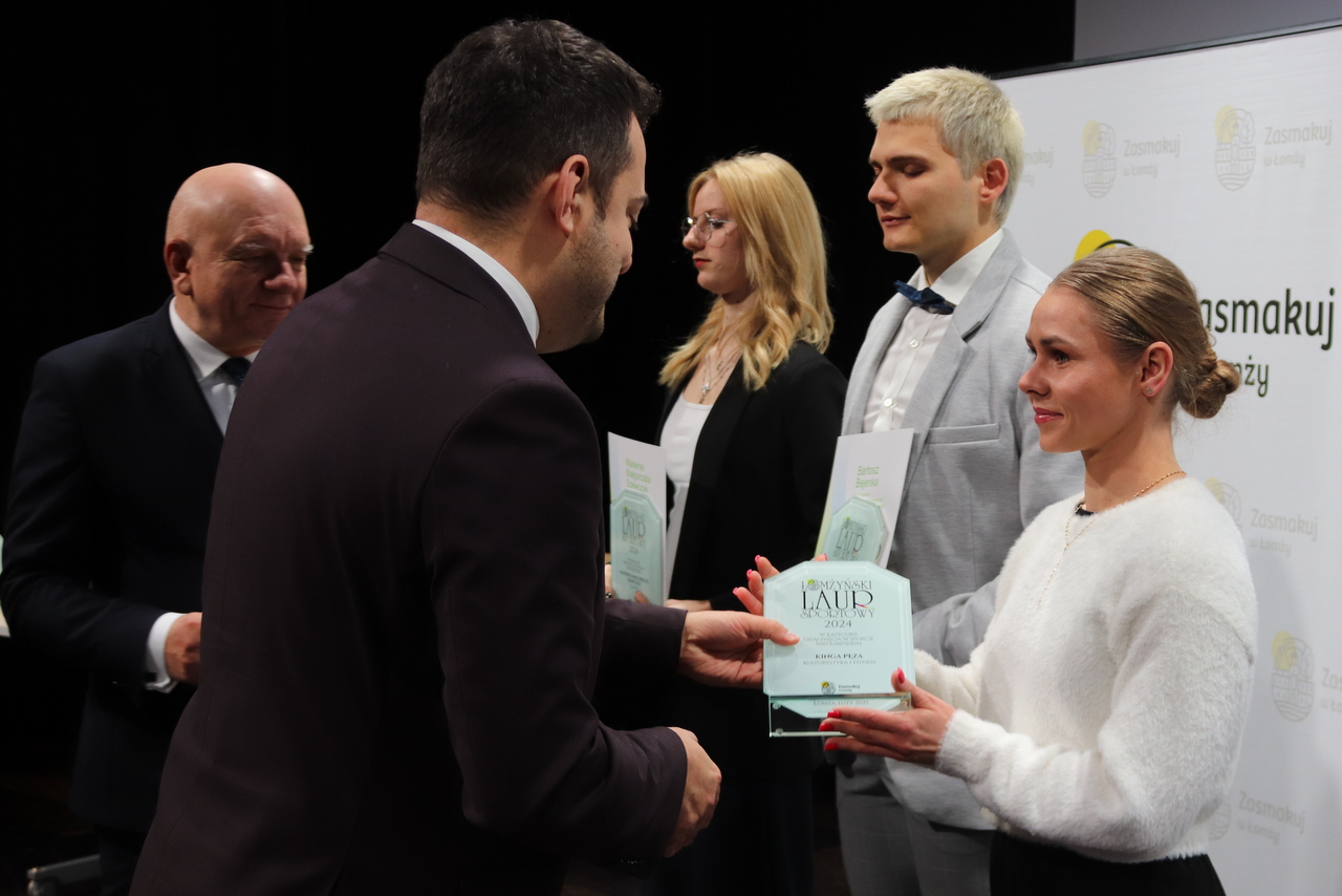 uroczystość wręczenia Łomżyńskich Laurów Sportowych