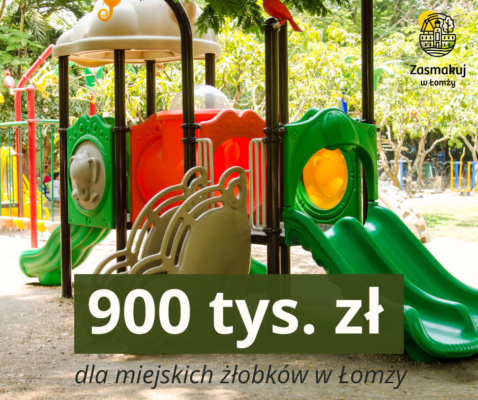 grafika place zabaw przy żłobkach