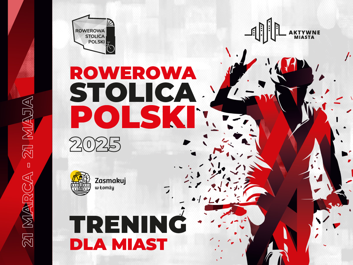 Rowerowa Stolica Polski plakat