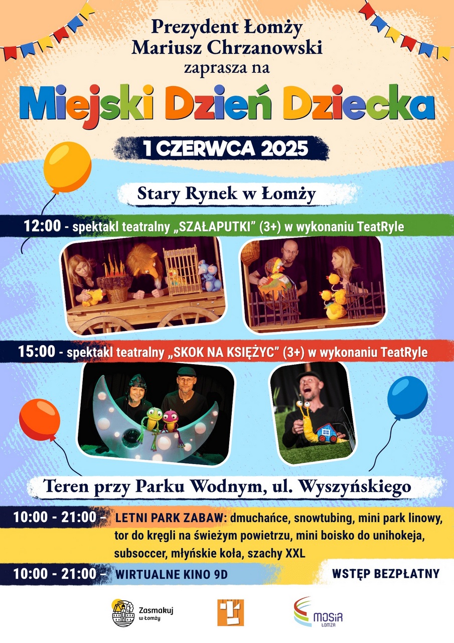 Plakat na dzień dziecka 2025