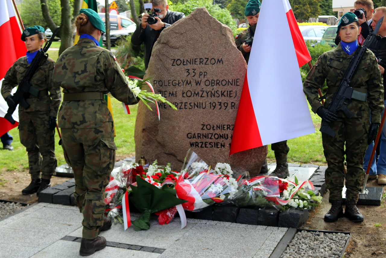 uroczystości zakończenia II wojny światowej w Piątnicy