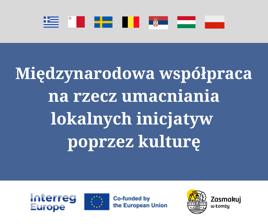 Międzynarodowa współpraca na rzecz umacniania lokalnych inicjatyw poprzez kulturę - Interreg Europa