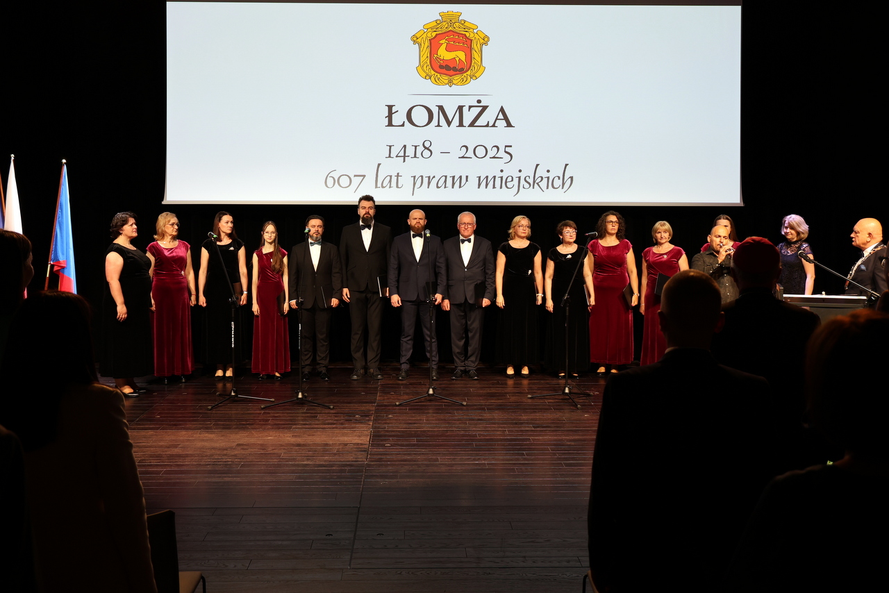 uroczysta sesja Rady Miejskiej Łomży