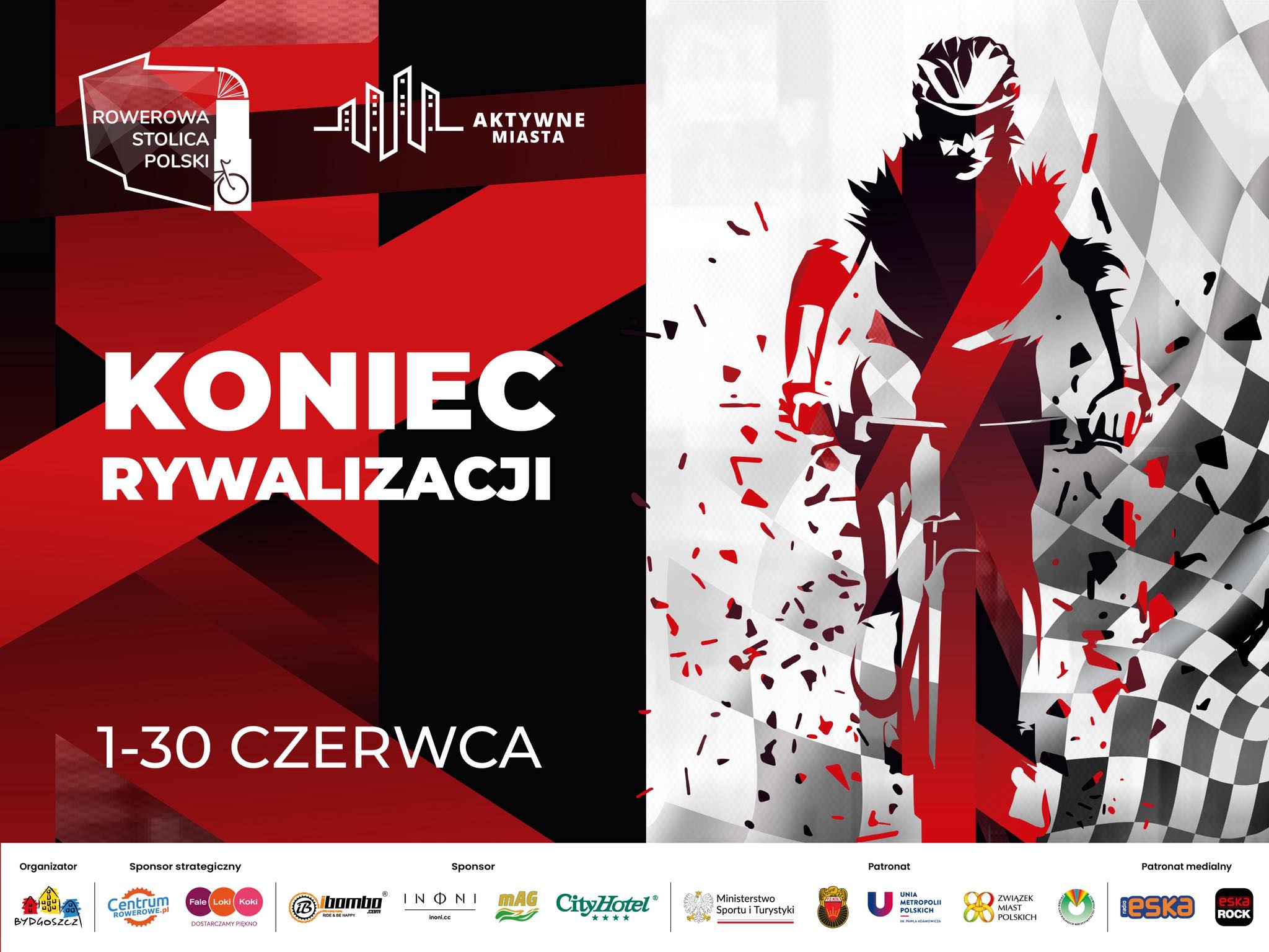 plakat aktywne miasta koniec