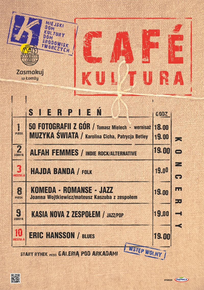 Cafe Kultura plakat