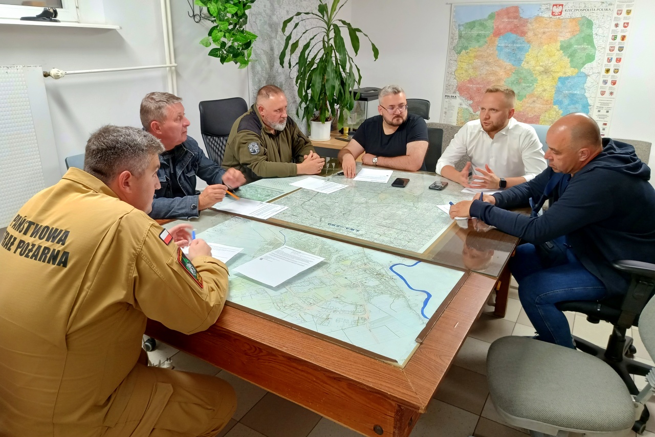 posiedzenie Miejskiego Zespołu Zarządzania Kryzysowego