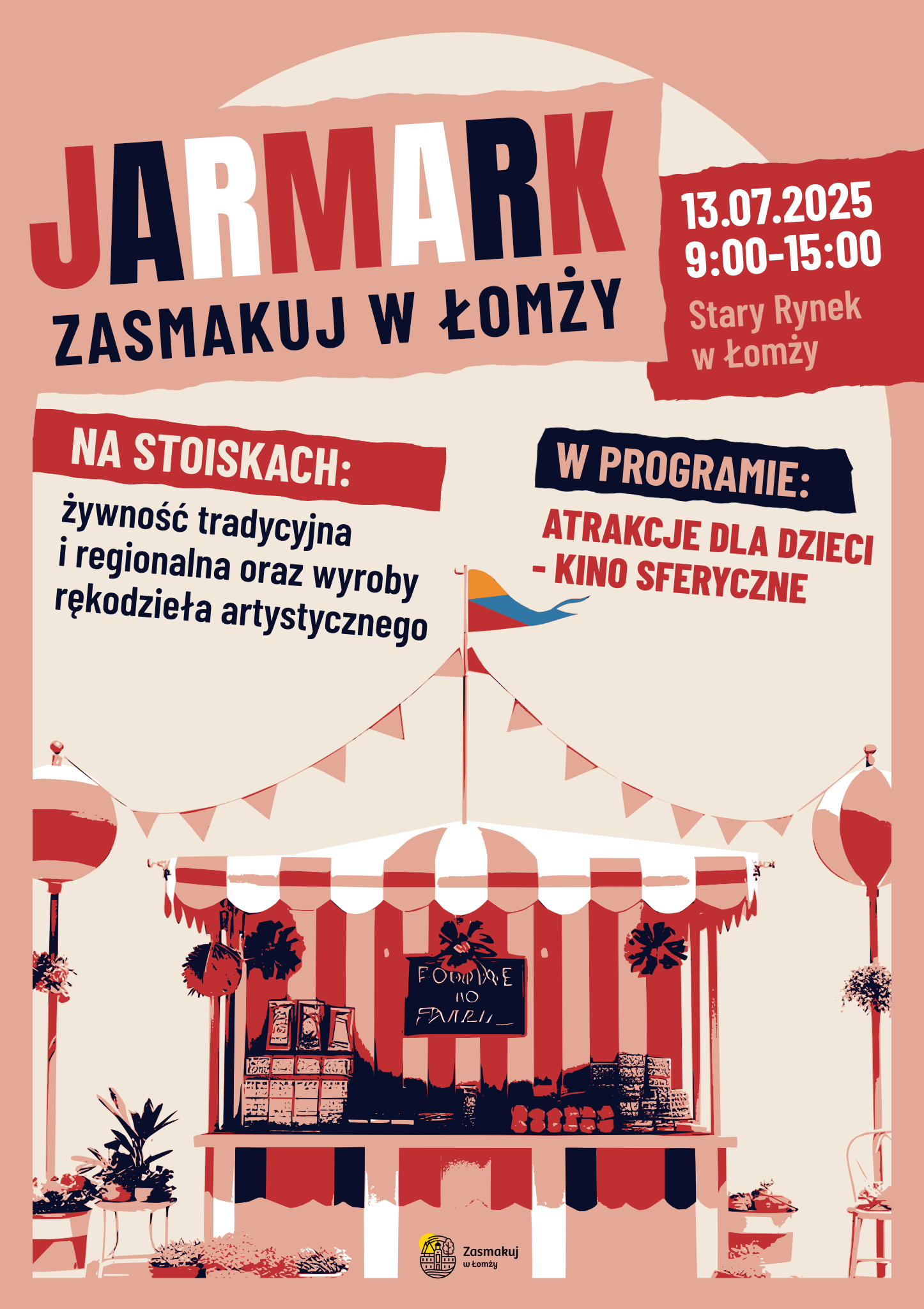jarmark z kinem sferycznym - plakat lipiec 2025