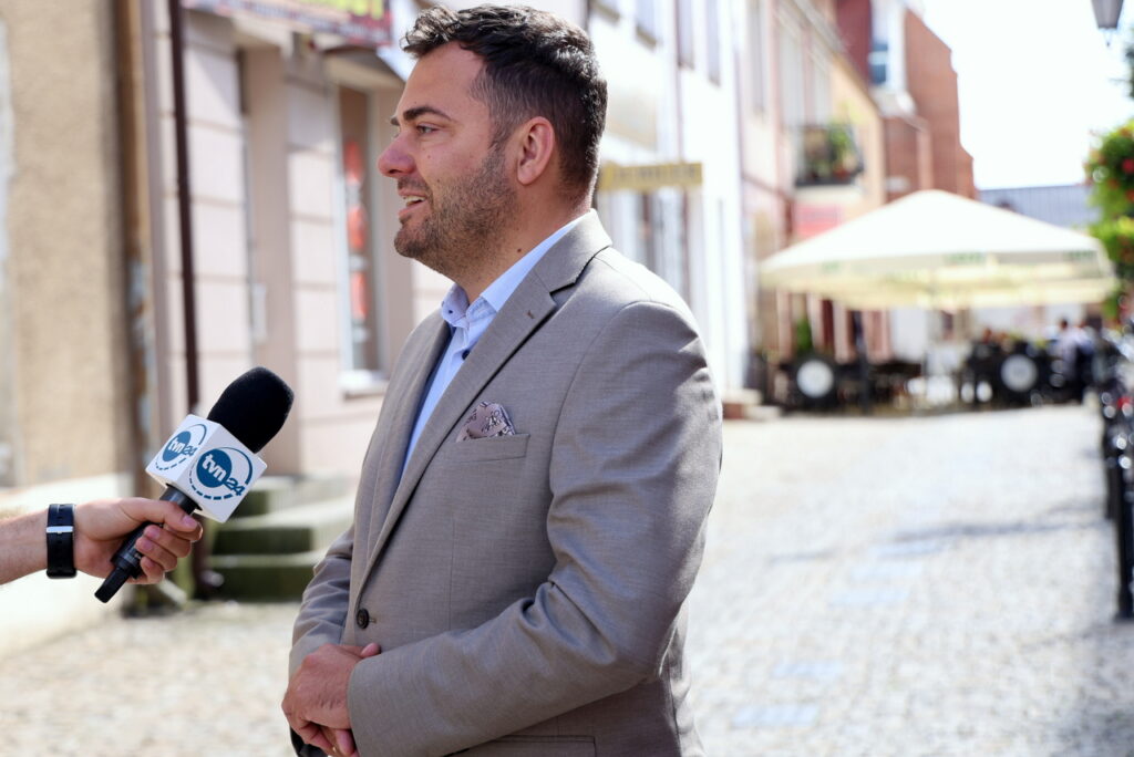 Prezydent w tvn 24 o jelonkach