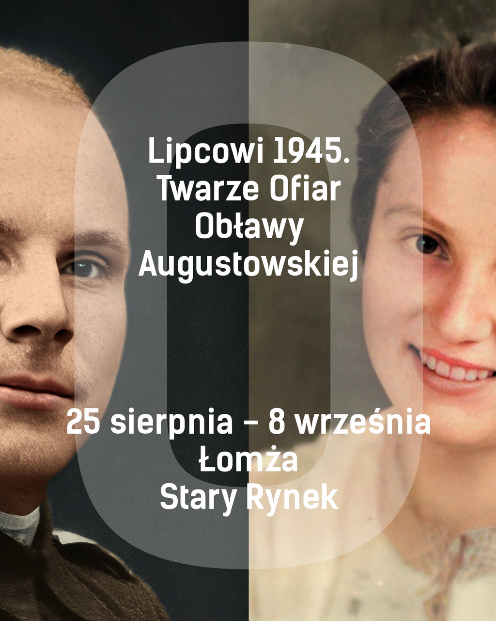 „Lipcowi 1945. Twarze Ofiar Obławy Augustowskiej” – wystawa na Starym Rynku
