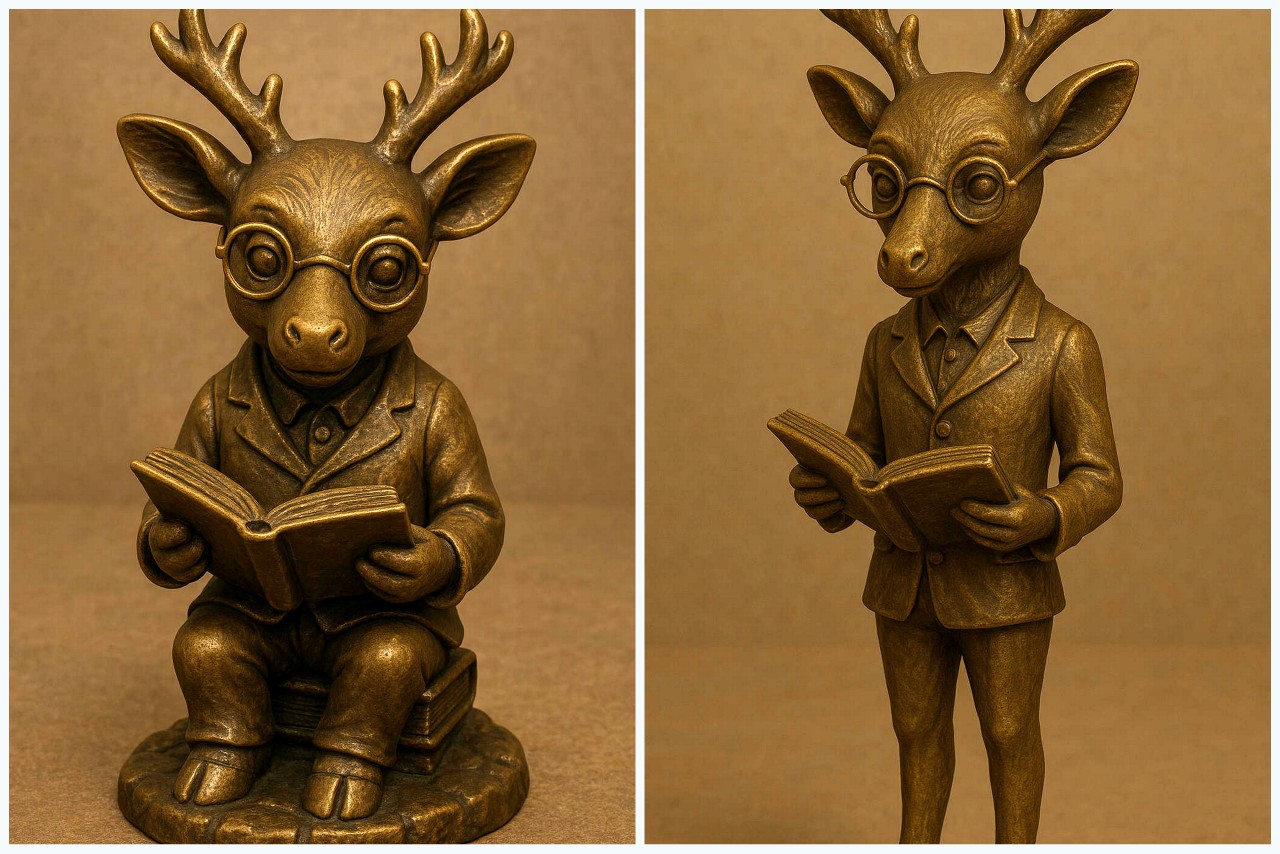 figurki jelenia - zdjęcie poglądowe