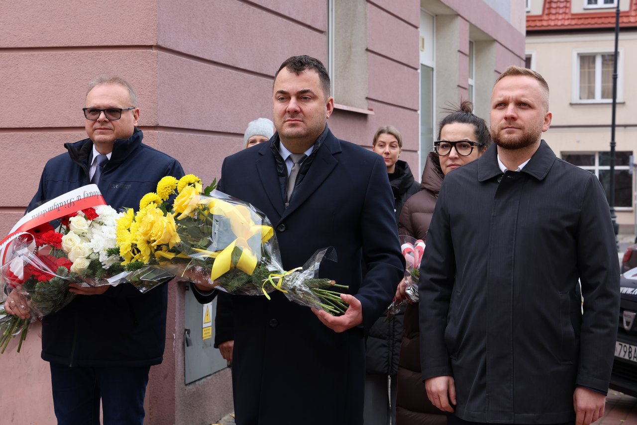 rocznica likwidacji getta - prezydent Łomży