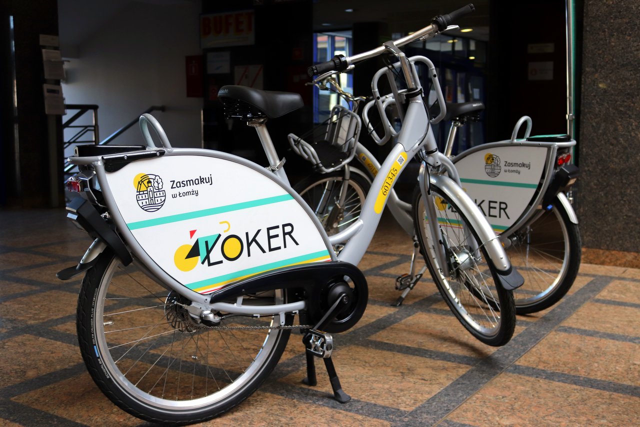 rower Łomżyńskiej Komunikacji Rowerowej