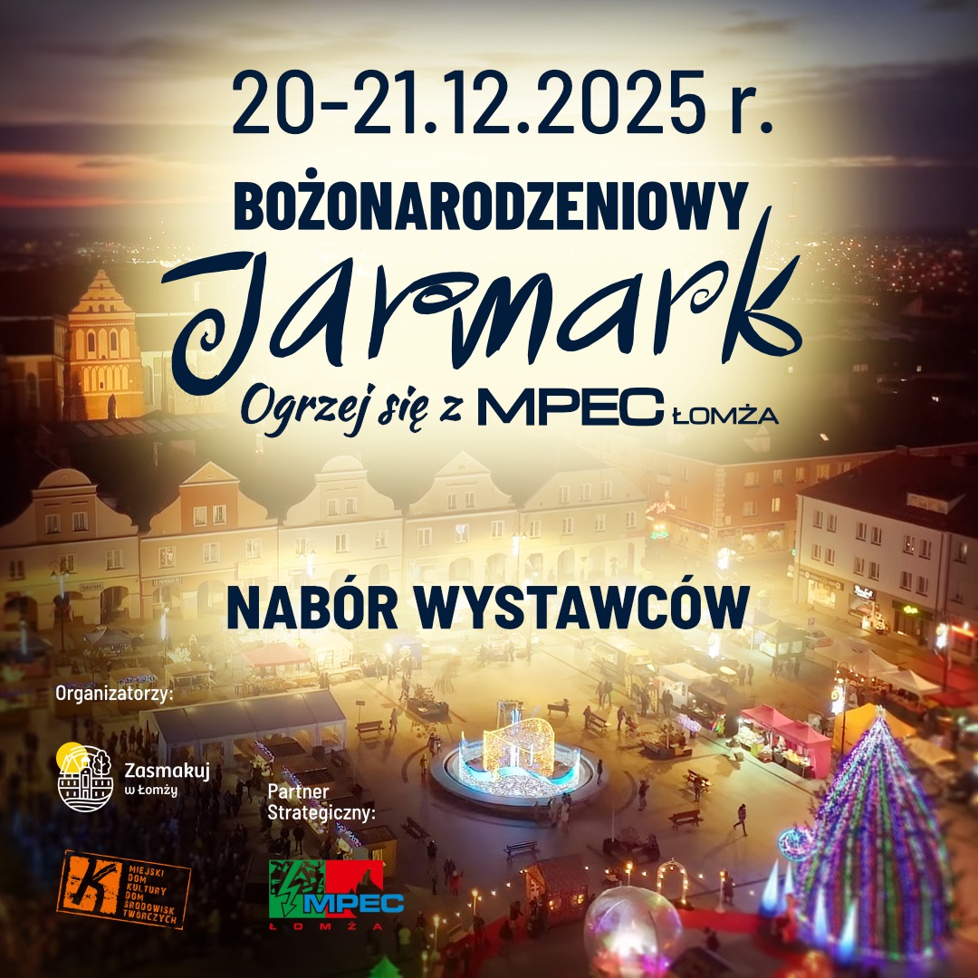 bożonarodzeniowy jarmark ogrzej się z MPECem