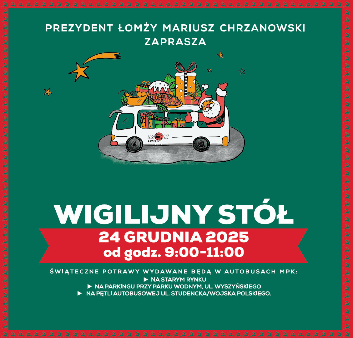 Wigilijny Stół w Łomży – miasto, które pamięta o potrzebujących