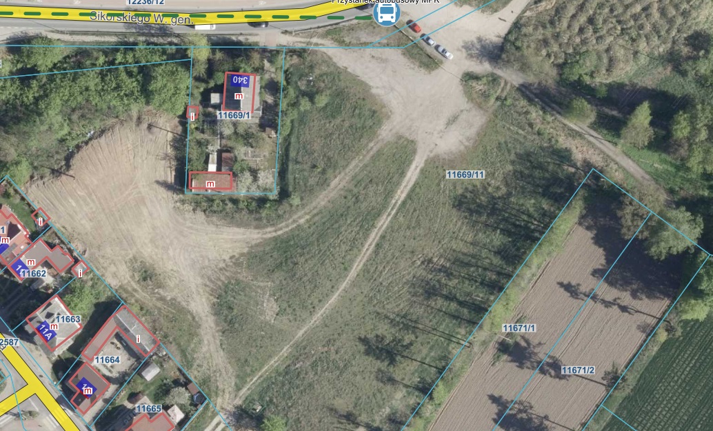 nieruchomość na którą można wywozić śnieg