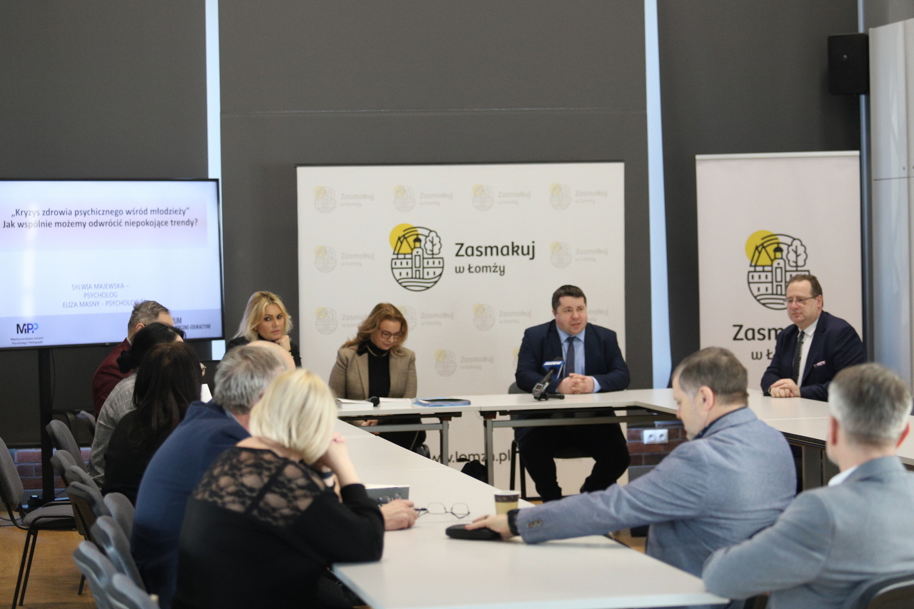 System psychicznego wsparcia w łomżyńskich szkołach - konferencja Andrzej Stypułkowski