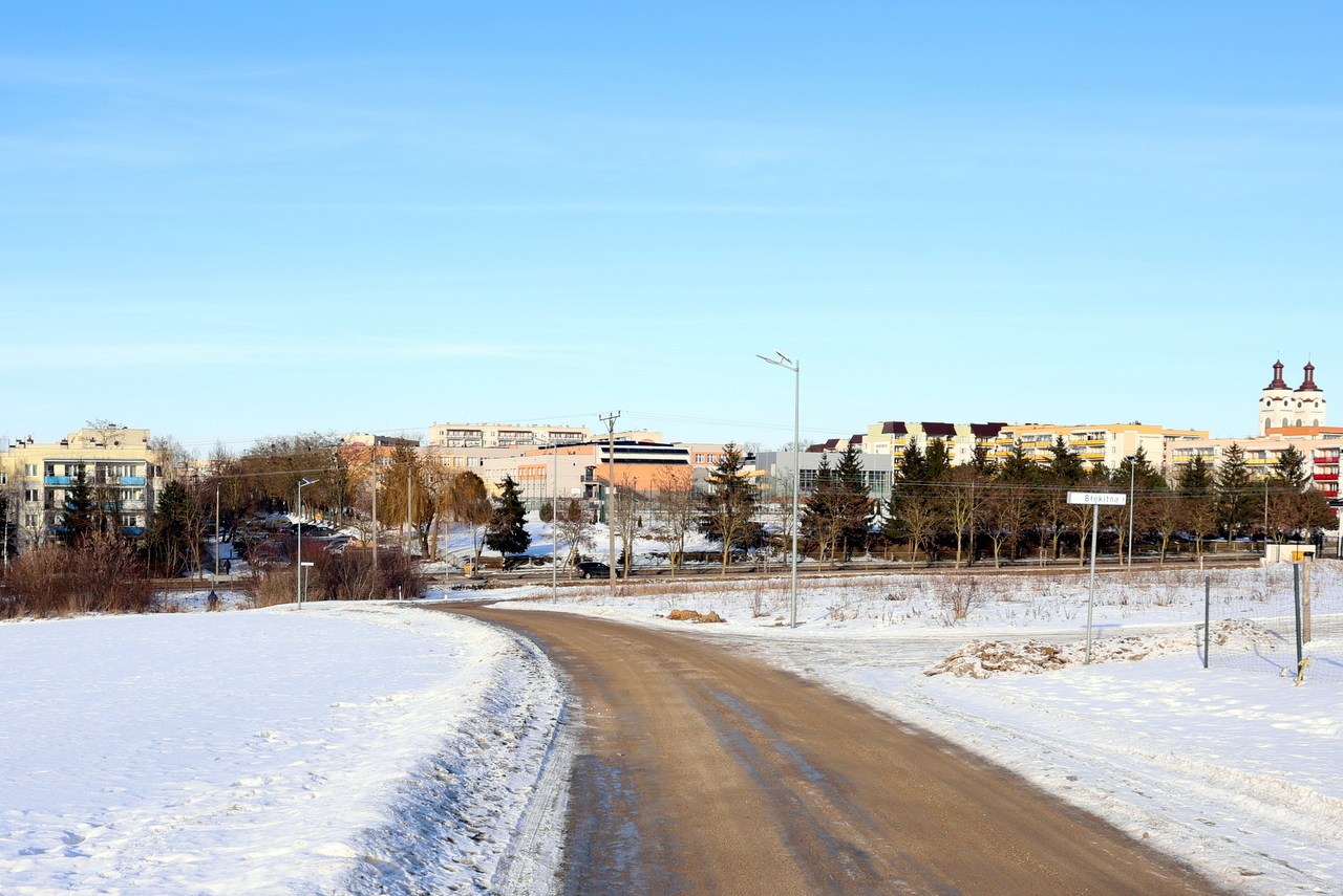 ulica Jesienna w Łomży