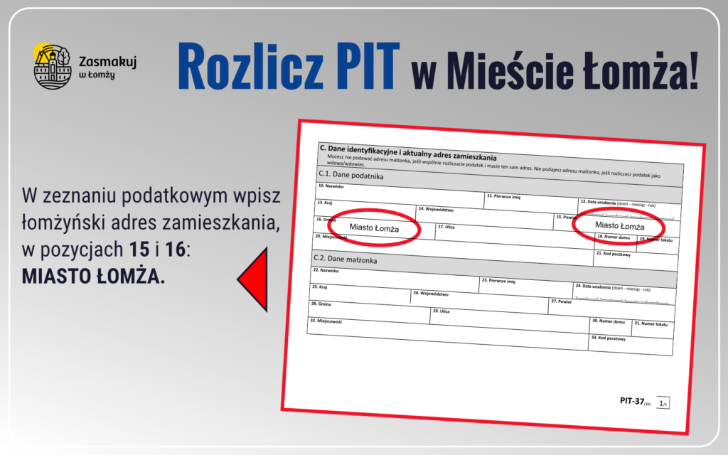 Rozlicz PIT w Mieście Łomża